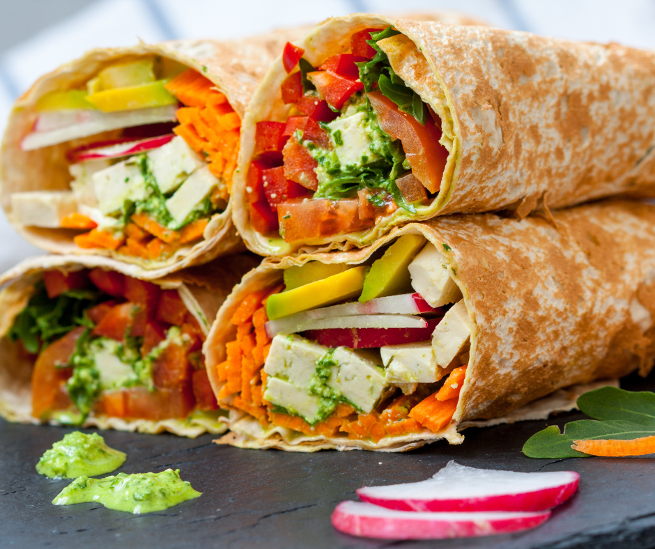 Glutenfreie Haferflocken-Wraps 