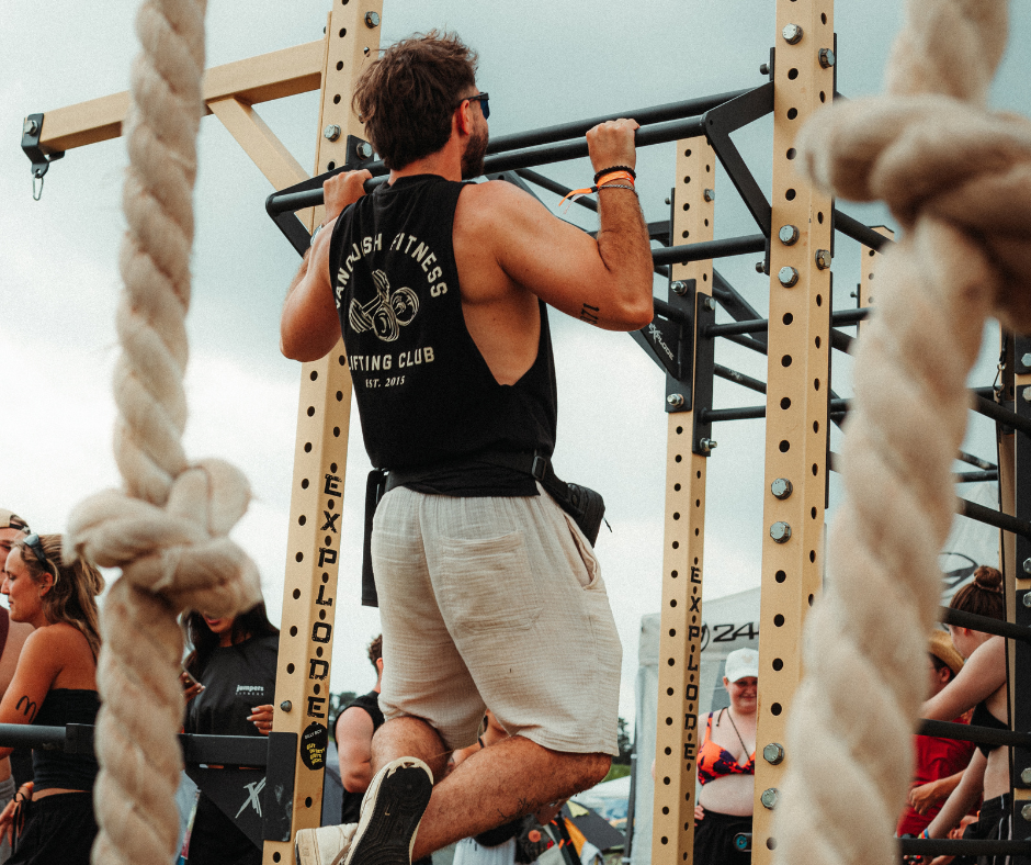 Fitness-Community Event im Olympiapark