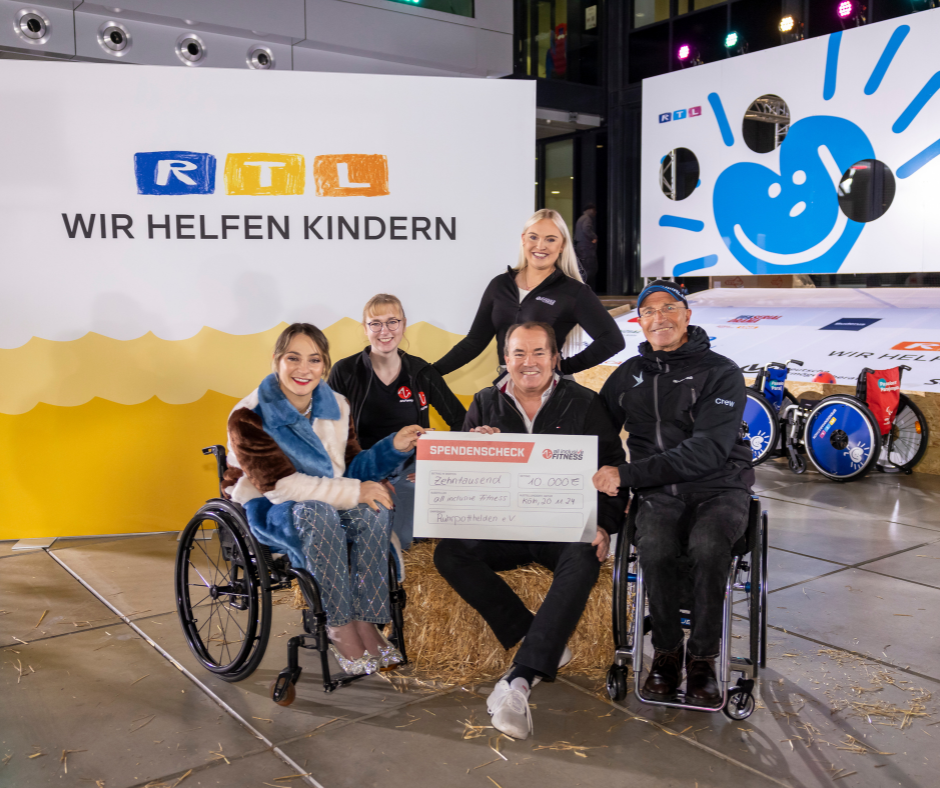 all inclusive Fitness beim RTL-Spendenmarathon 2024