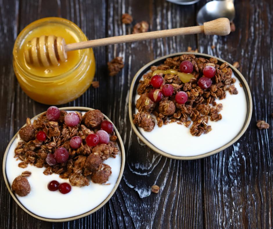 Protein-Joghurt-Bowl mit Crunch